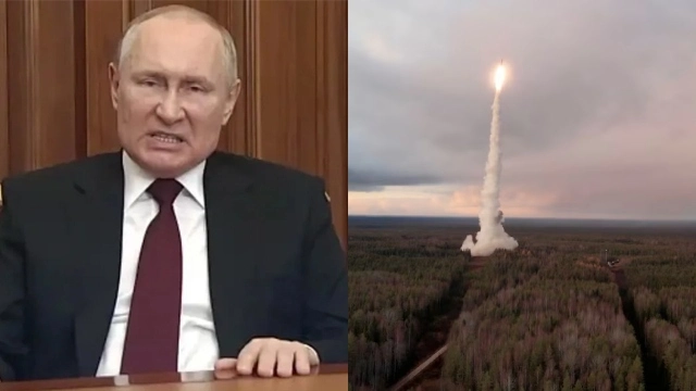 یوکرین پر نئے بیلسٹک میزائل سے حملہ، پیوٹن نے مغرب کو دھمکی دیدی