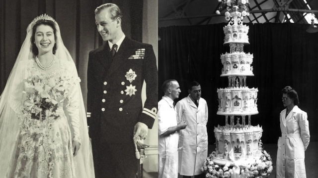 ملکہ برطانیہ کی شادی کے کیک کا 77 سال پرانا ٹکڑا سستے داموں نیلام