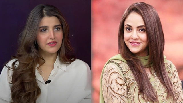 نادیہ خان نے حریم فاروق کی اداکاری کا مذاق بنا ڈالا