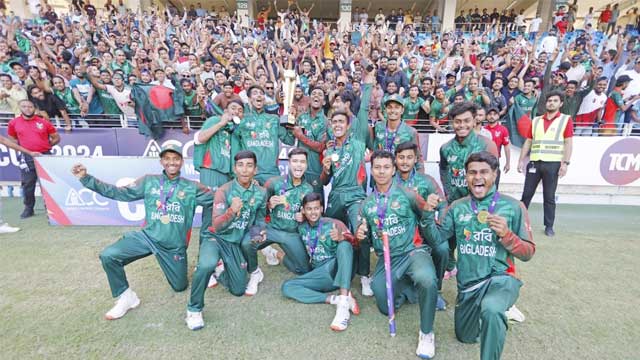 انڈر-19 ایشیاکپ؛ بنگلادیش نے بھارت کو ہرا کر ٹائٹل اپنے نام کرلیا