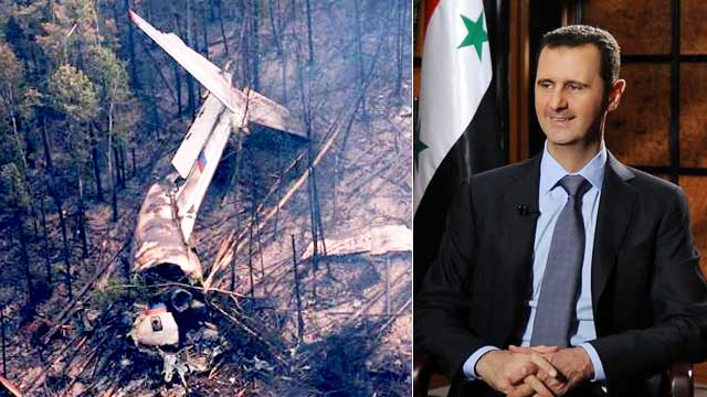 شام کے صدر بشار الاسد کی طیارہ حادثے میں مارے جانے کی متضاد اطلاعات