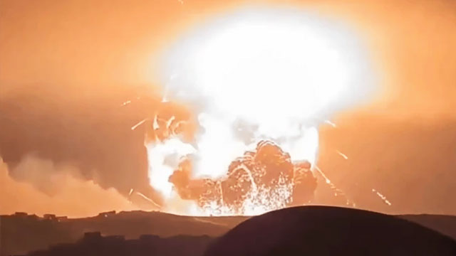 کیا اسرائیل نے شام پر چھوٹا نیوکلئیر دھماکا کیا؟ پہاڑ ریزا ریزا