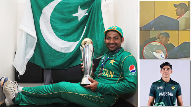 سرفراز احمد کے سامنے بدتہذیبی پر مصباح الحق کا بیٹا تنقید کی زد میں