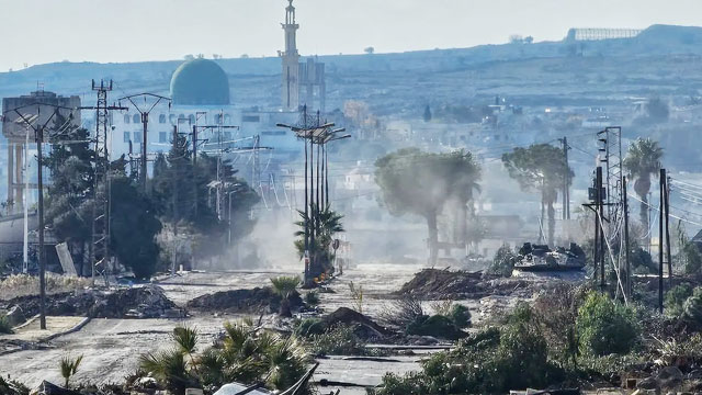 جبل الشیخ کی پہاڑیوں کے بعد اسرائیل کا دمشق کے 3 علاقوں پر قبضے کا اعلان