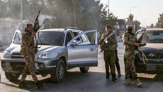 شامی باغی مجرمانہ جرائم کے مرتکب ہونے لگے