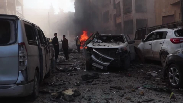 شامی اور روسی فوج نے باغیوں پر حملے تیز کردیے، درجنوں ہلاک