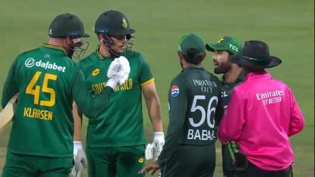 رضوان اور ہینرچ کلاسن میں تلخ کلامی، ویڈیو وائرل