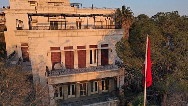 شام میں ترکیہ کا سفارتخانہ 12 سال بعد دوبارہ بحال