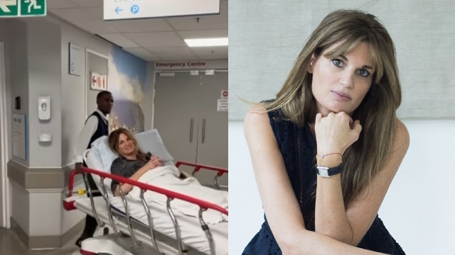 جمائما گولڈ اسمتھ ہائیکنگ کے دوران پہاڑ سے گر کر زخمی