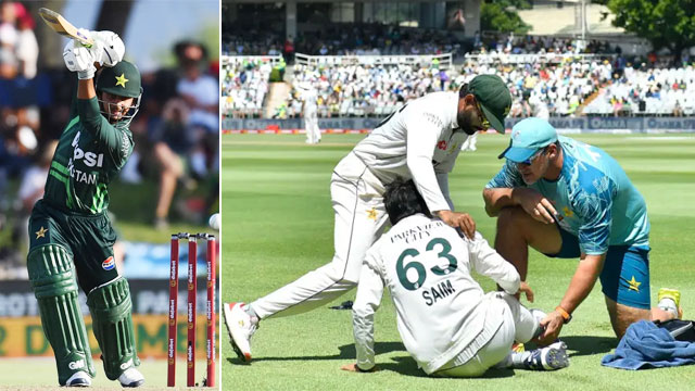 صائم ایوب چیمپئنز ٹرافی نہیں کھیل سکیں گے!
