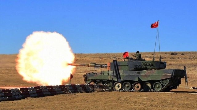 ترکیہ کے شام پر توپ خانے سے حملے