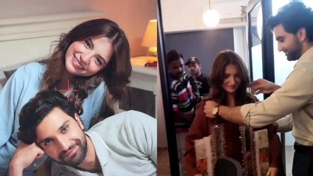 دنانیر مبین کی احد رضا میر کے ساتھ خوبصورت ویڈیو وائرل