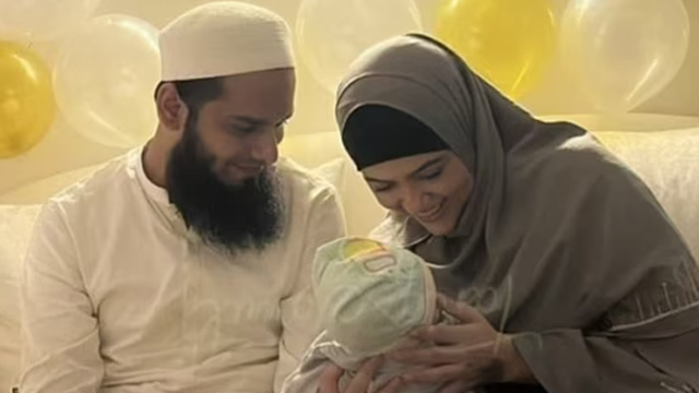 سابق اداکارہ ثنا خان کے ہاں دوسرے بچے کی پیدائش