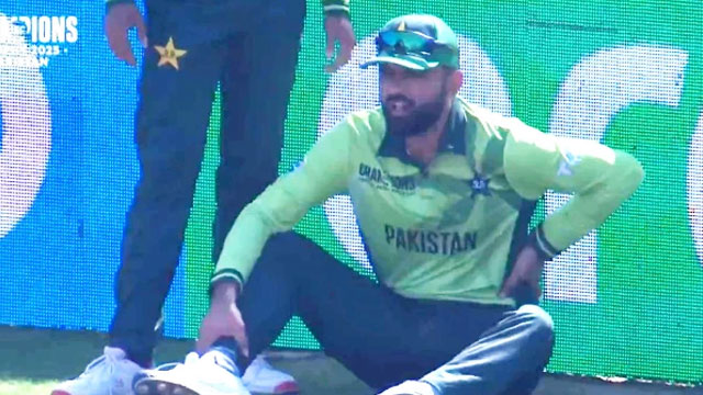 چیمپئنز ٹرافی؛ پاکستان کو بڑا نقصان، فخر بھی انجرڈ