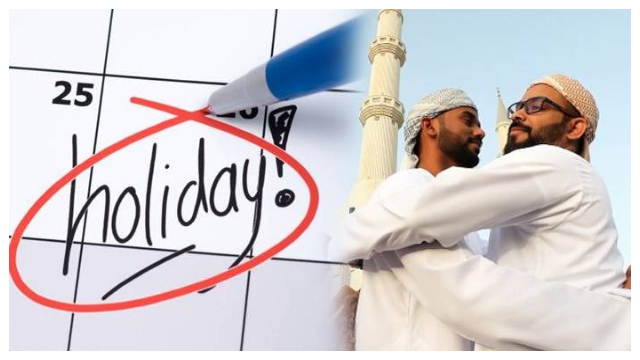 عیدالفطر پر لمبی تعطیلات کا اعلان