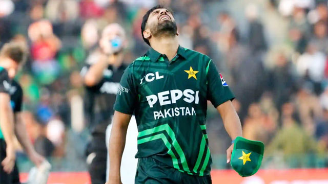 پاکستان کو بڑا دھچکا؛ حارث رؤف ٹیم سے باہر، نیا کھلاڑی شامل