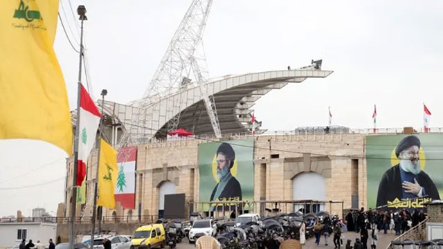 حسن نصر اللہ کے جنازے سے قبل اسرائیل کے بیروت پر حملے
