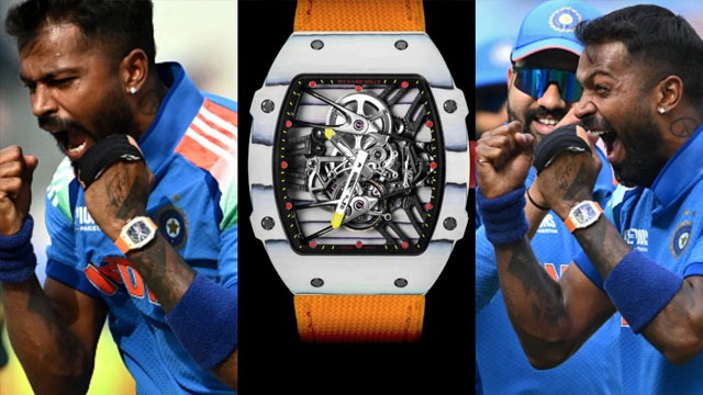 پاکستان کیخلاف میچ میں وائرل ہونے والی پانڈیا کی لگژری گھڑی کی قیمت کیا ہے؟