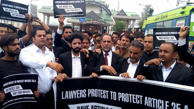 مقبوضہ کشمیر میں وکلاء پر دباؤ؛ سیاسی مقدمات کی پیروی روکنے کی کوششیں