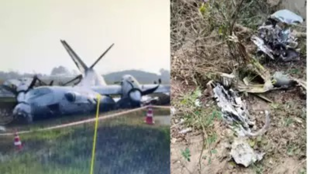 بھارتی فضائیہ بدحالی کا شکار؛ ایک ہی دن میں 2 طیارے گر کر تباہ