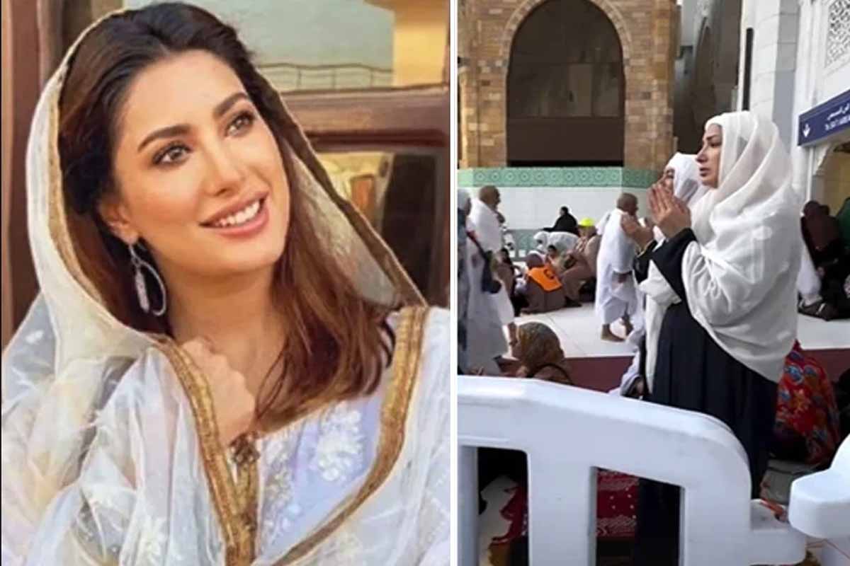 مہوش حیات رمضان المبارک میں عمرہ ادائیگی کی سعادت حاصل کرلی