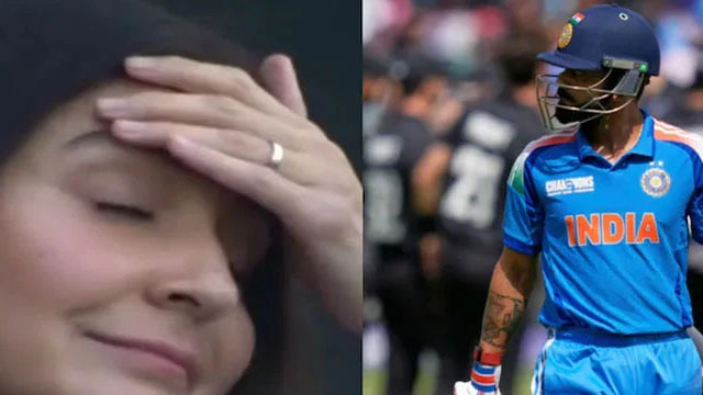 آئی سی سی چیمپینز ٹرافی میچ، ویرات کوہلی کافلپس کے ہاتھوں شاندارکیچ