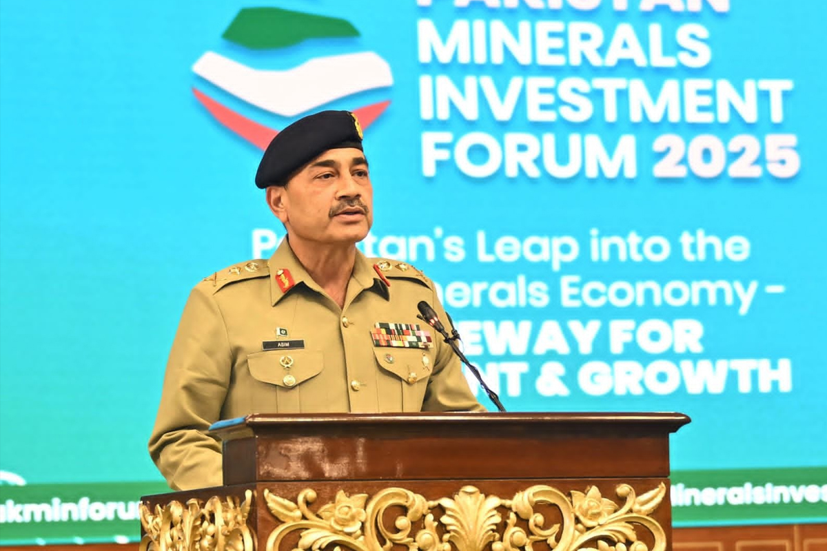 پاکستان عالمی معدنی معیشت میں رہنما کے طور پر ابھرنے کیلئے تیار ہے، آرمی چیف