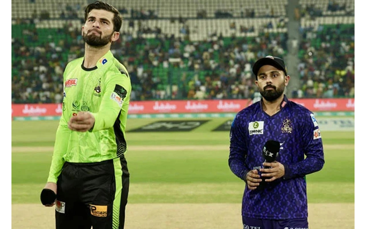 پی ایس ایل فائنل میچ،کوئٹہ گلیڈی کالاہور قلندر زکے خلاف ٹاس جیت کر بیٹنگ کا فیصلہ