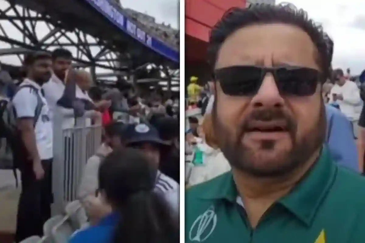 بھارت، انگلینڈ ٹیسٹ میچ میں پاکستانی ٹیم کی شرٹ پہنے شخص کو اسٹیڈیم سے باہر نکال دیا گیا