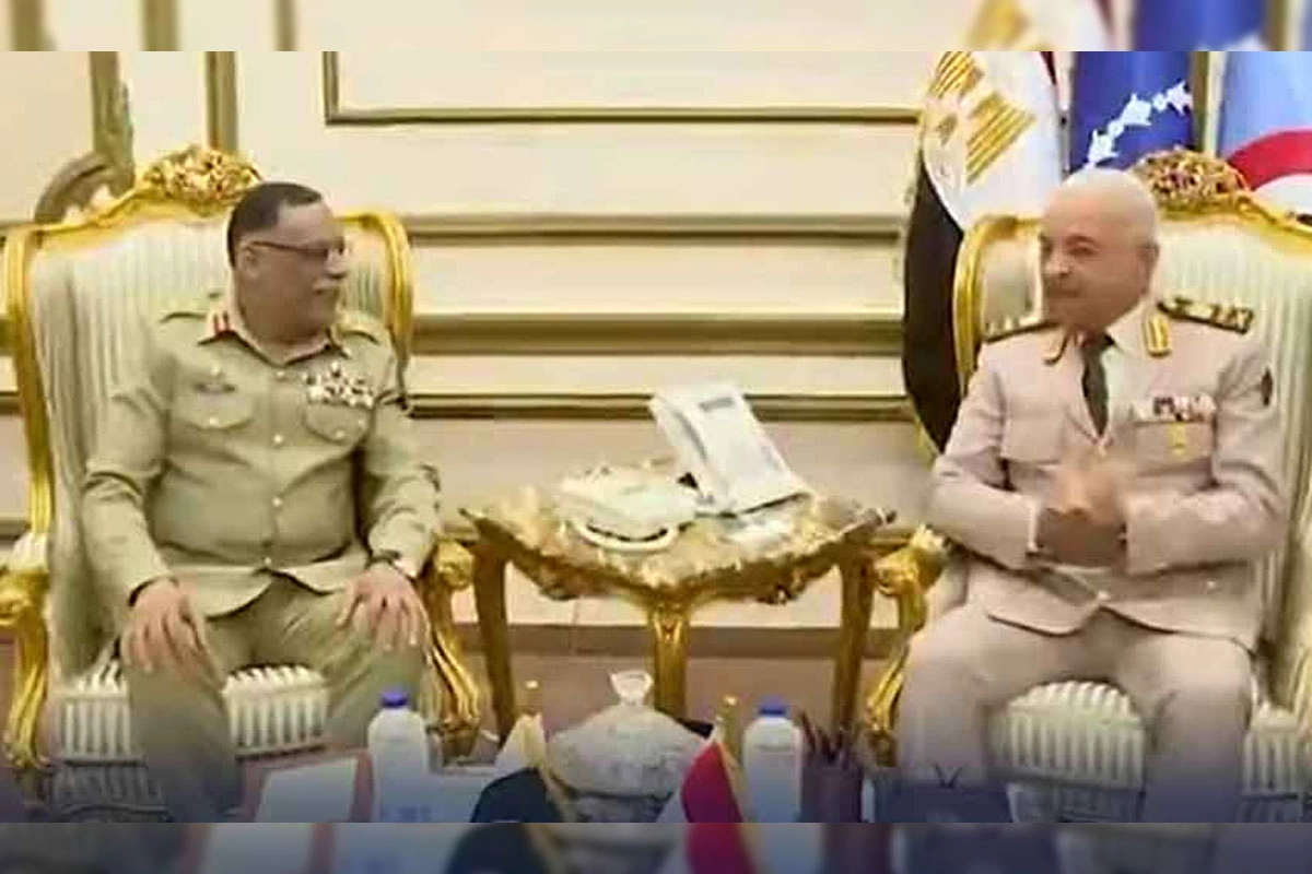 چیئرمین جوائنٹ چیفس آف اسٹاف کمیٹی کی مصری صدر سے ملاقات
