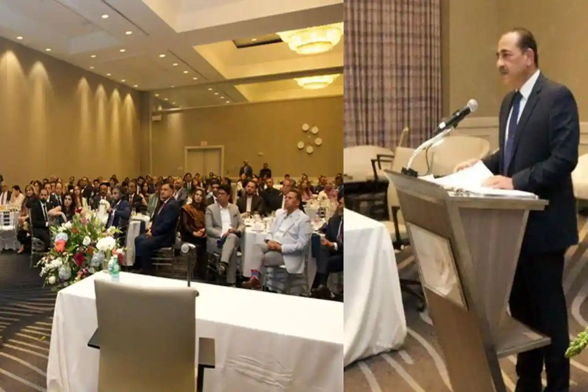 پاکستان واضح کرچکا کسی بھی بھارتی جارحیت کا منہ توڑجواب دیا جائےگا، آرمی چیف کا امریکا میں خطاب