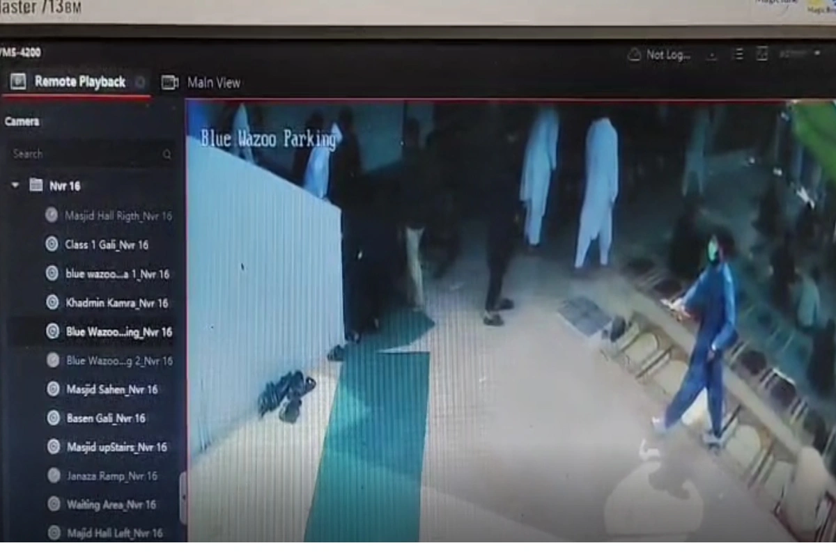 سینئر وکیل خواجہ شمس الاسلام پر فائرنگ کی سی سی ٹی وی سامنے آگئی