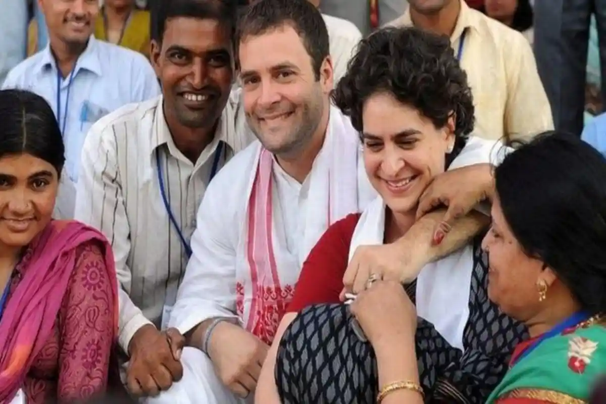 راہول اور پریانکا گاندھی گرفتاری کے بعد رہا