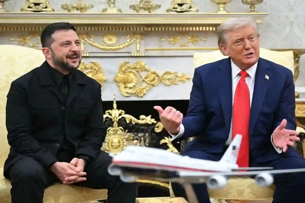 روس سے جنگ ختم ہوگی لیکن ٹائم فریم نہیں دے سکتا، ٹرمپ کی زیلنسکی سے ملاقات کے بعد گفتگو