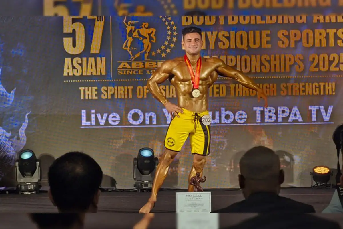 ایشین باڈی بلڈنگ چیمپئن شپ میں مزید 2 گولڈ میڈل پاکستان کے نام