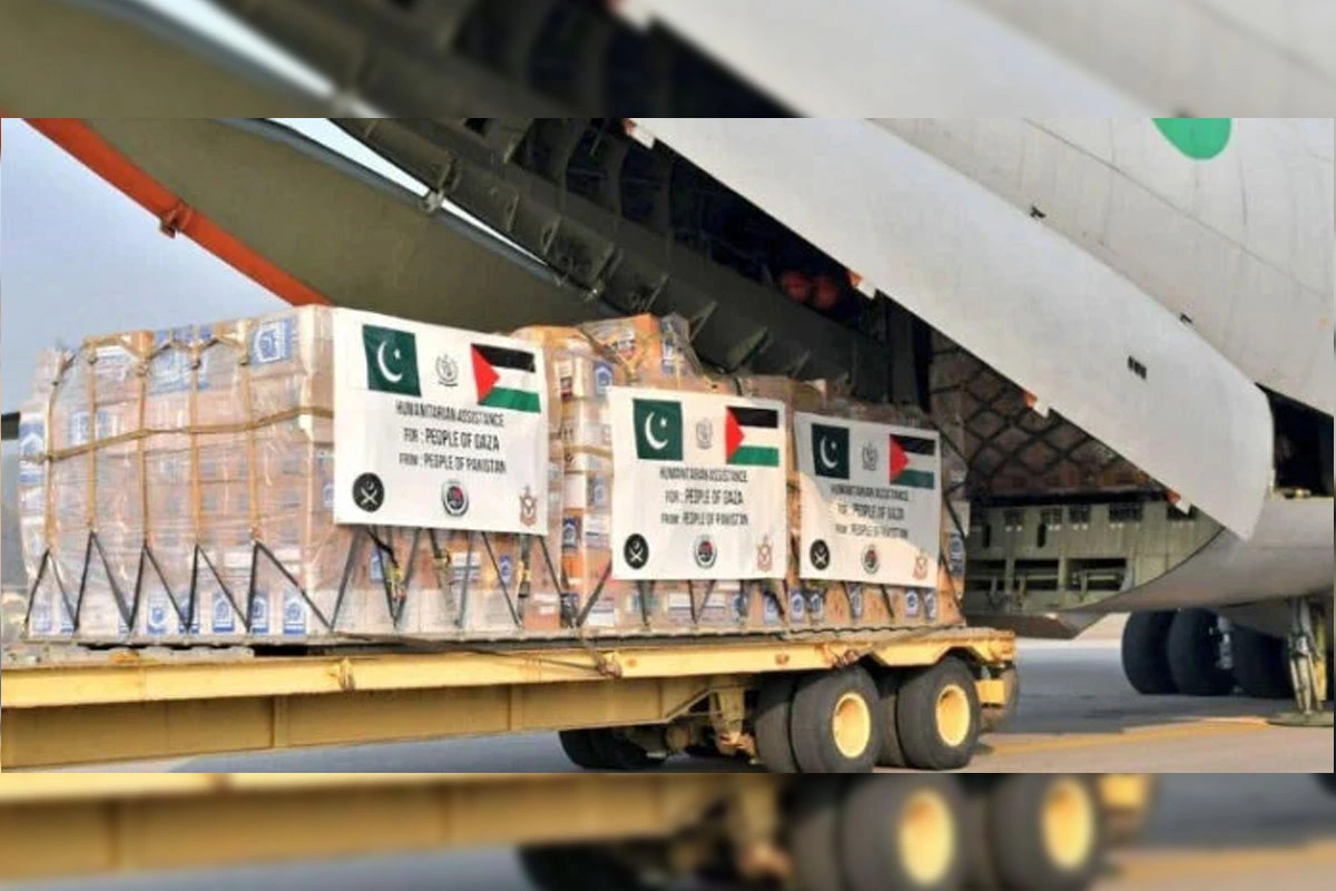 پاکستان سے 100 ٹن کی پہلی امداد فلسطین بھجوانے کی تیاری مکمل