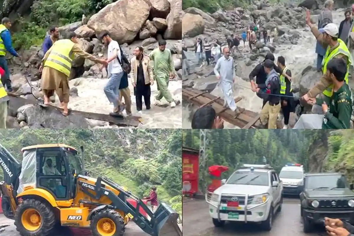 آزاد کشمیر کی تاریخ کا سب سے بڑا ریسکیو آپریشن، 700 سیاح محفوظ مقام پر منتقل