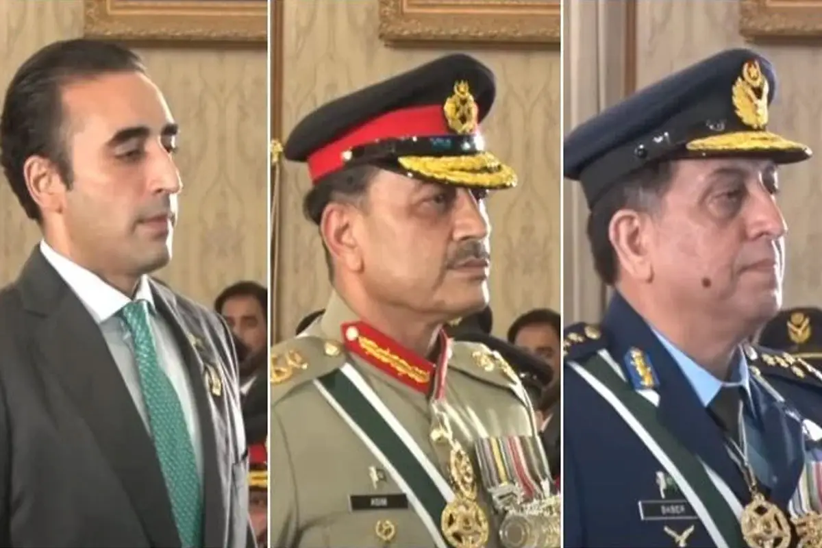 معرکہ حق میں بھارت کو شکست: فیلڈ مارشل، ائیر چیف، وفاقی وزراء اور بلاول کو اعلیٰ اعزازات سے نواز دیا گیا