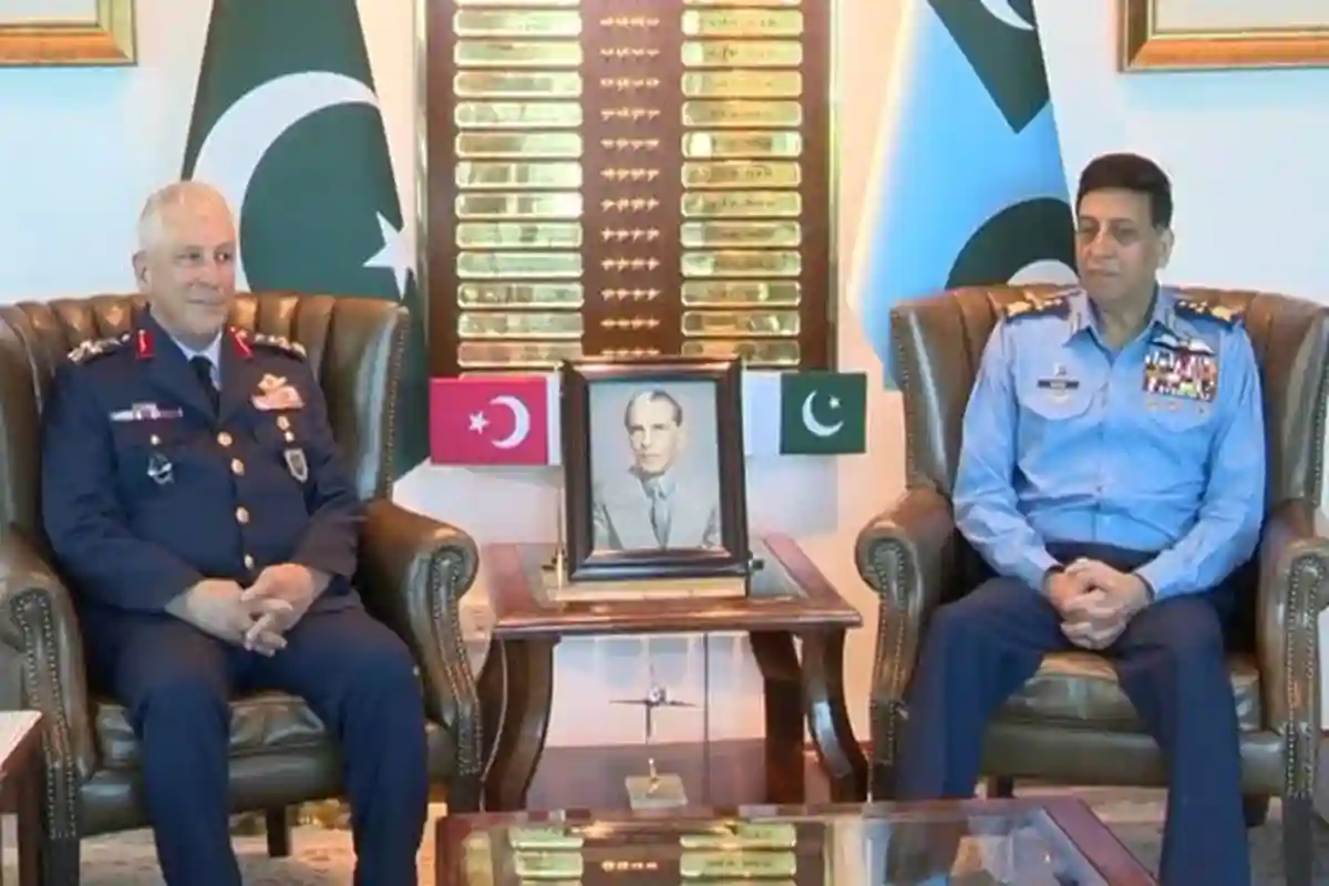 پاک ترک ایئر فورس چیفس کی ملاقات، دفاعی تعاون پر بات چیت