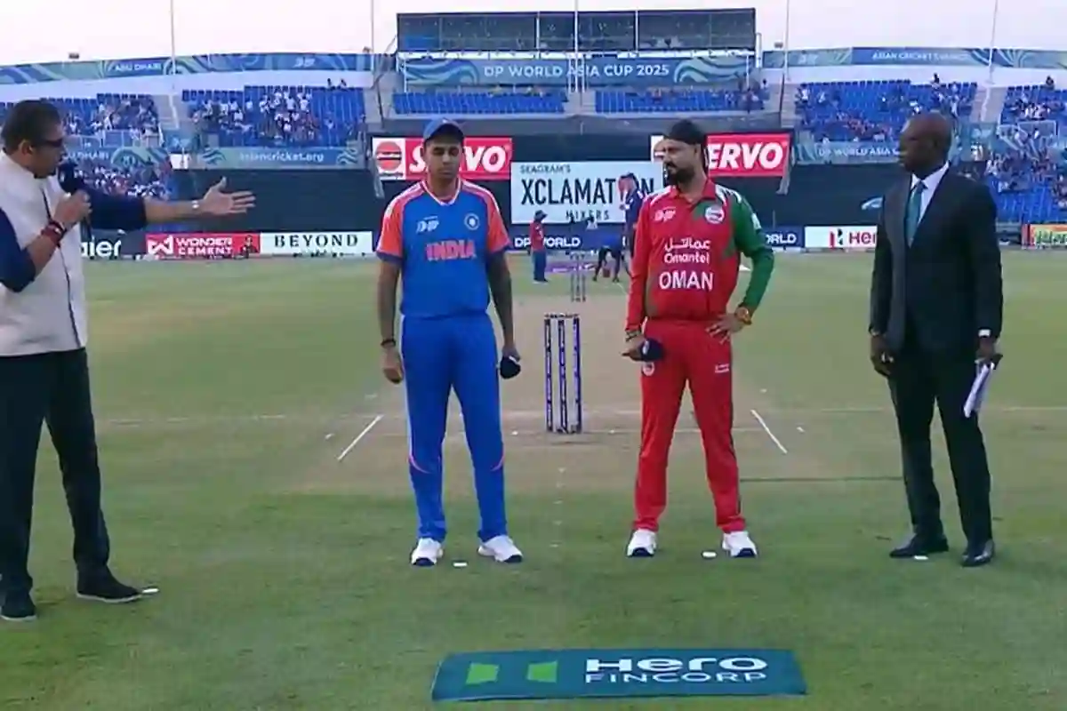 بھارت کا عمان کے خلاف ٹاس جیت کر بیٹنگ کا فیصلہ