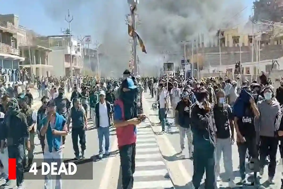 لداخ میں بی جے پی کا دفتر اور بھارتی فوجی گاڑی جلادی گئی؛ 4 مظاہرین ہلاک، 70 زخمی