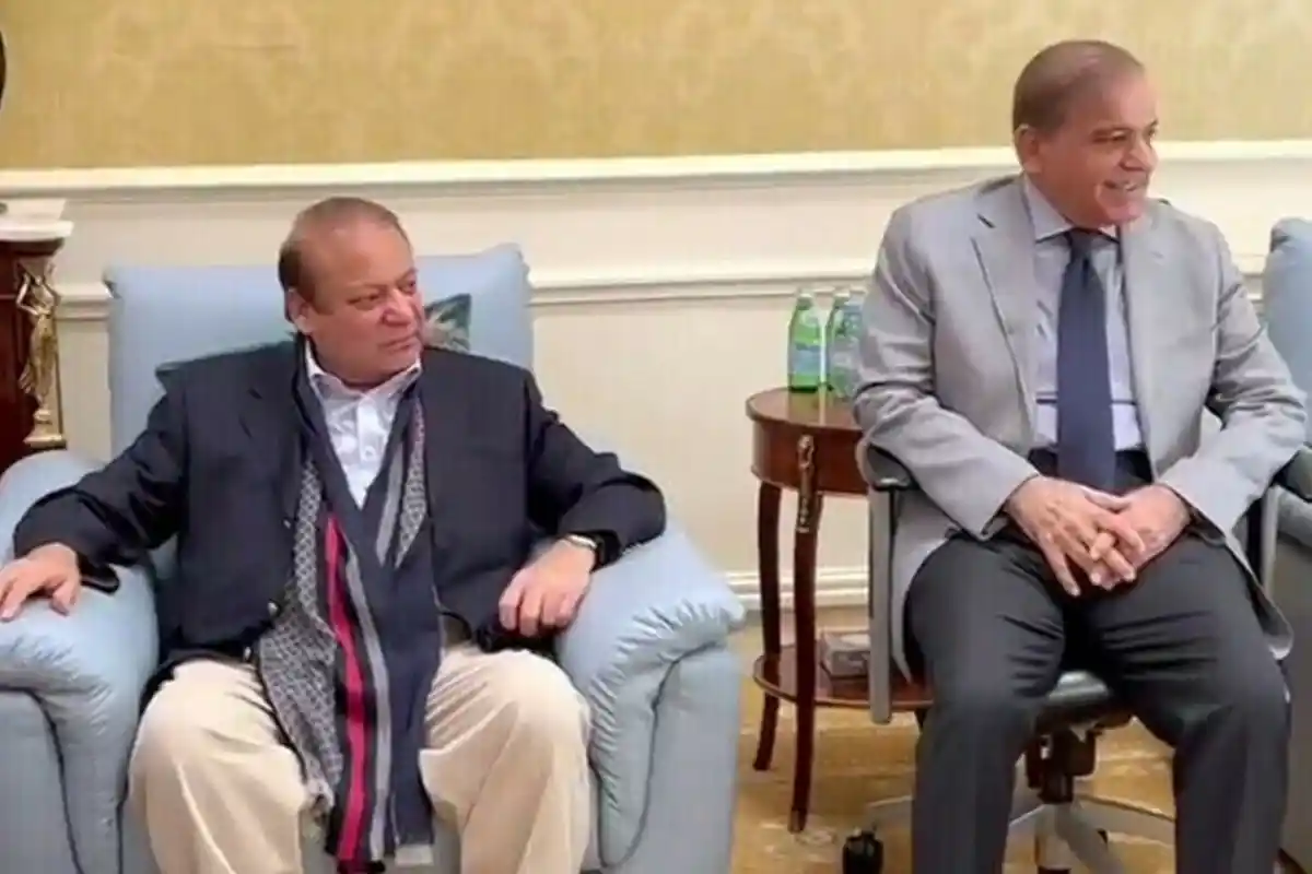 جنیوا میں وزیراعظم اور نواز شریف کی ملاقات، تاریخی دفاعی معاہدے پر گفتگو