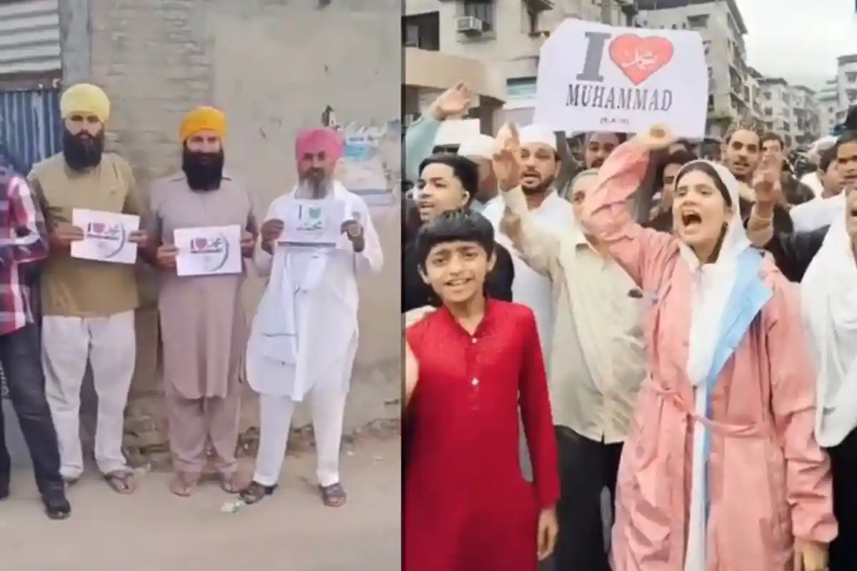 مودی کو دوٹوک پیغام؛ کانپور سے لکھنو تک ‘مجھے محمد ﷺ سے پیار ہے’ کی گونج