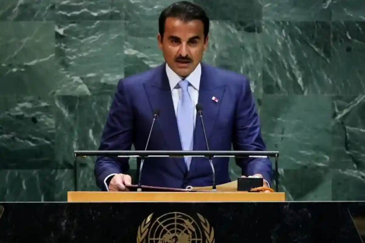 اسرائیلی وفد ہمارے ملک آتے ہیں اور سازشیں کرتے ہیں، امیر قطر
