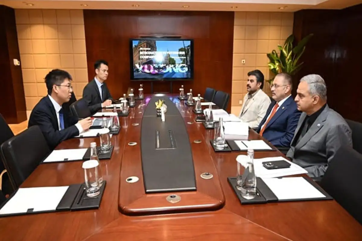 شرجیل میمن اور ناصر شاہ کی یوٹونگ بس کمپنی کو سندھ میں سرمایہ کاری کی دعوت