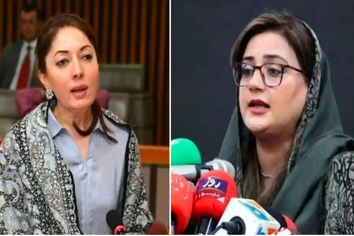 وزیر اطلاعات پنجاب عظمیٰ بخاری کا شرمیلا فاروقی کو مناظرے کاچیلنج