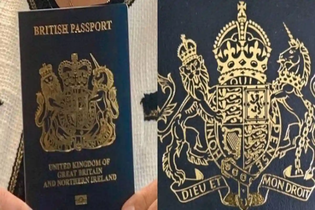 The British government changed the design of the passport. What is the new design like?