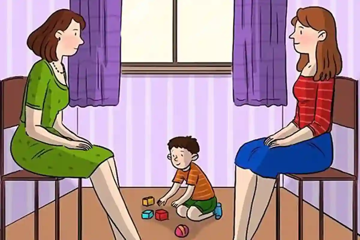 اس تصویر میں بچے کی ماں کونسی ہے؟ 90 فیصد لوگ غلط جواب دیتے ہیں