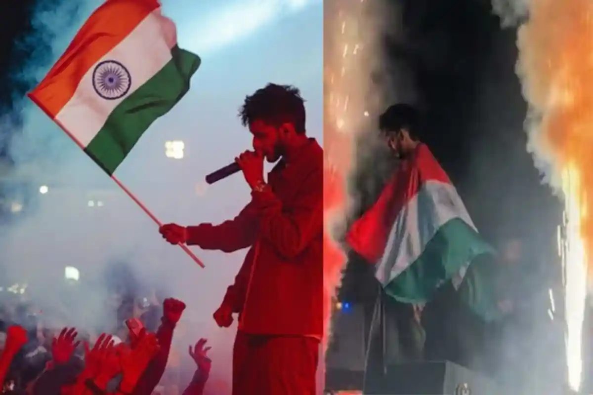 طلحہ انجم نے اپنے کنسرٹ میں بھارتی پرچم کیوں لہرایا؟ گلوکار کا ردِعمل آ گیا