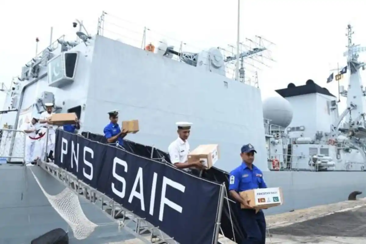 پاکستان کی جانب سے سری لنکا کے سیلاب متاثرین کیلئے ریلیف آپریشن کا آغاز